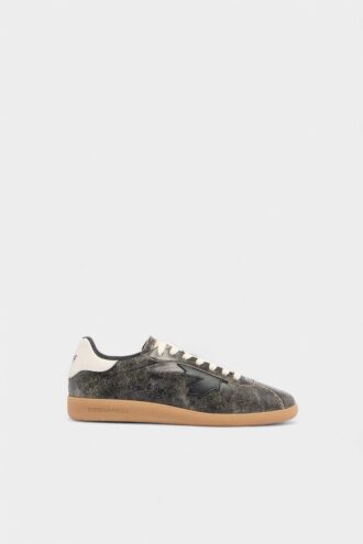 Baskets Dsquared2 Rebels en cuir craquelé