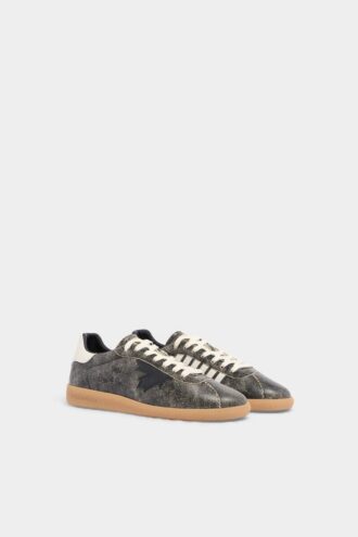 Baskets Dsquared2 Rebels en cuir craquelé