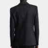 Blazer des années 70 à col brodé