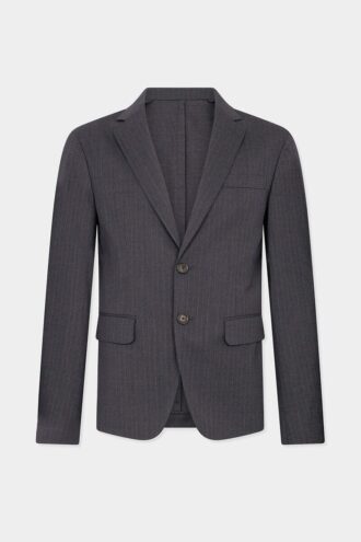 Blazer à fines rayures