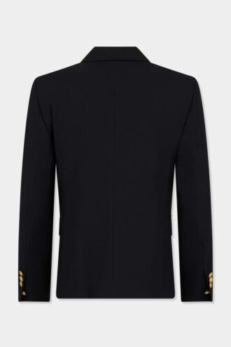 Blazer militaire à simple boutonnage