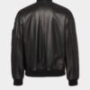 Blouson aviateur en cuir Blouson aviateur en cuir
