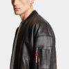 Blouson aviateur en cuir Blouson aviateur en cuir