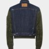 Blouson aviateur hybride foncé