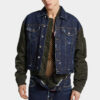 Blouson aviateur hybride foncé