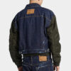 Blouson aviateur hybride foncé