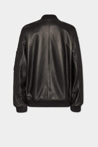 Bomber oversize en cuir Cyprus