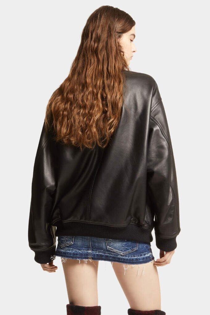 Bomber oversize en cuir Cyprus Bomber oversize en cuir Cyprus