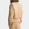 Bomber utilitaire délavé teint en pièce Bomber utilitaire délavé teint en pièce