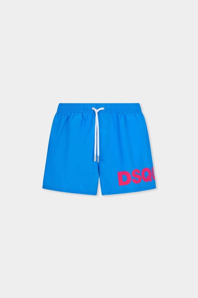 Boxer de bain mi-long avec logo Dsquared2