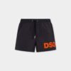 Boxer de bain mi-long avec logo Dsquared2