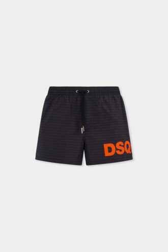 Boxer de bain mi-long avec logo Dsquared2