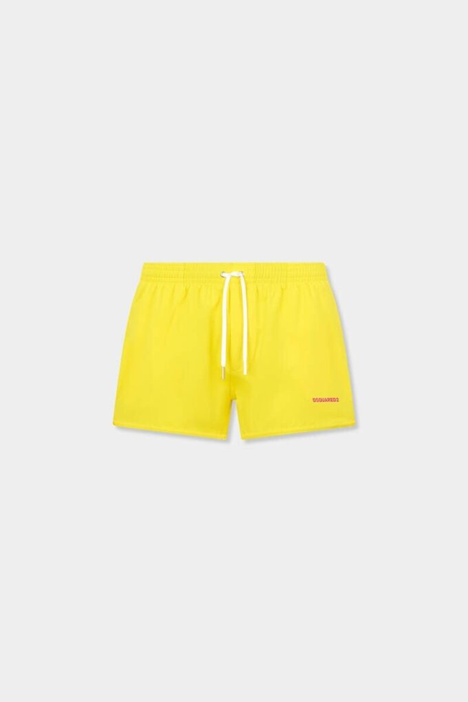 Boxer de bain mi-long avec logo Dsquared2