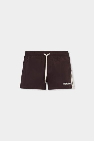 Boxer de bain mi-long avec logo Dsquared2