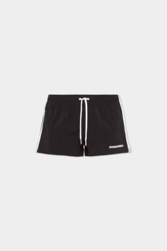 Boxer de bain mi-long avec logo Dsquared2