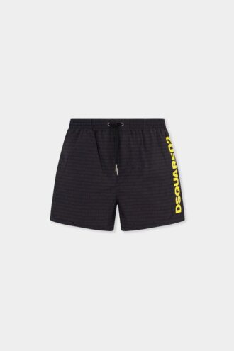 Boxer de bain mi-long avec logo Dsquared2