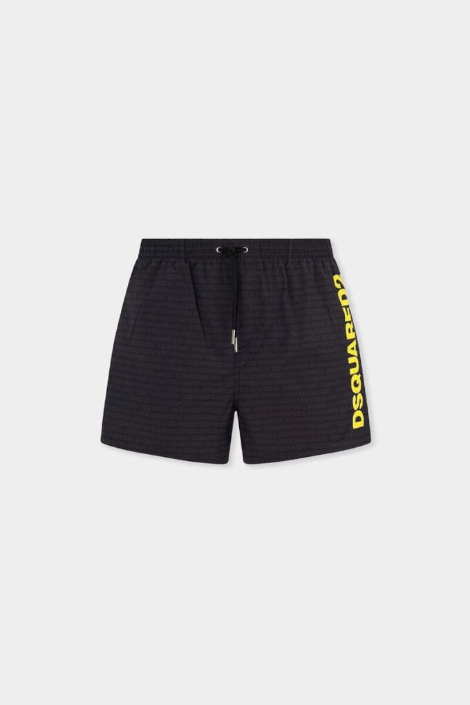 Boxer de bain mi-long avec logo Dsquared2