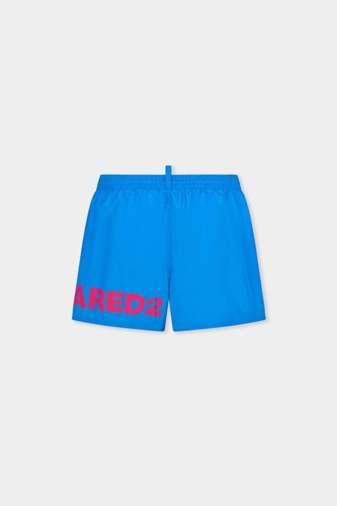 Boxer de bain mi-long avec logo Dsquared2