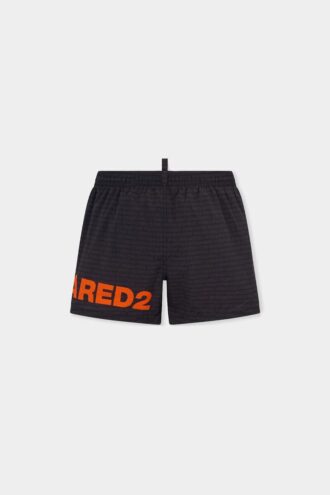 Boxer de bain mi-long avec logo Dsquared2