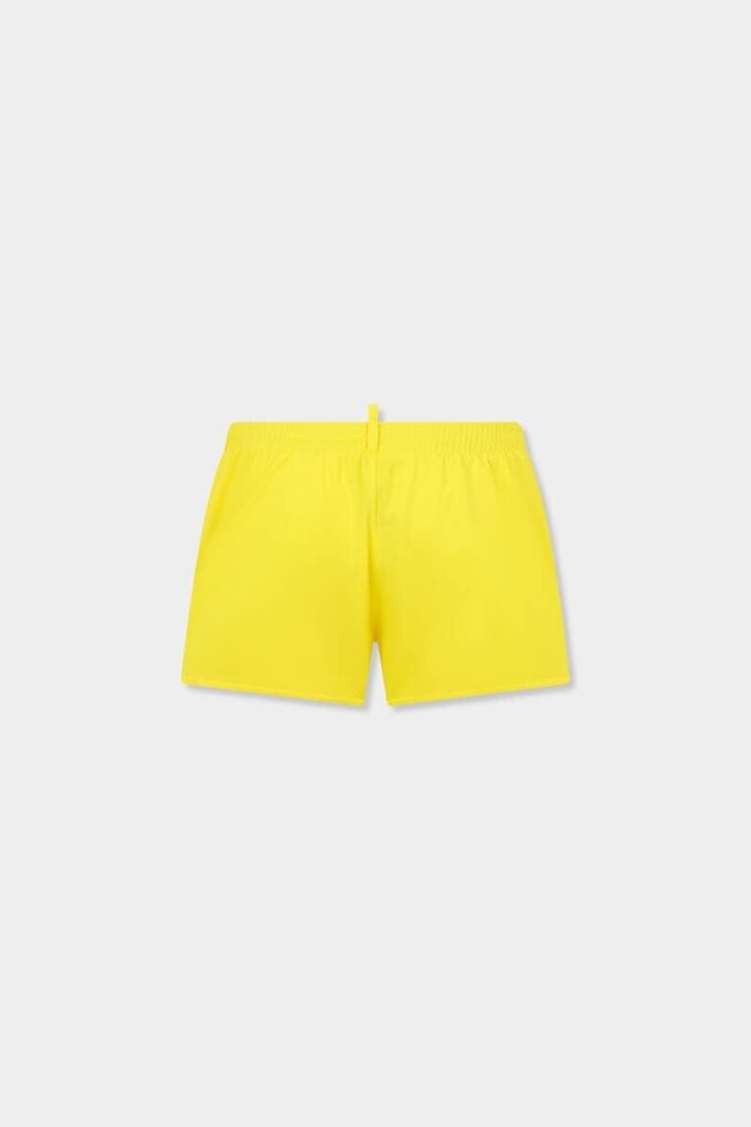 Boxer de bain mi-long avec logo Dsquared2