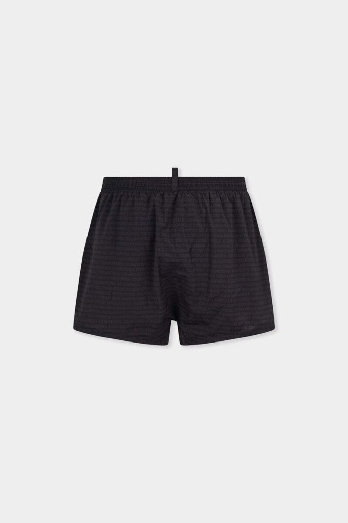 Boxer de bain mi-long avec logo Dsquared2