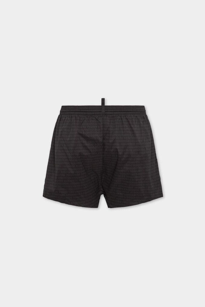 Boxer de bain mi-long avec logo Dsquared2