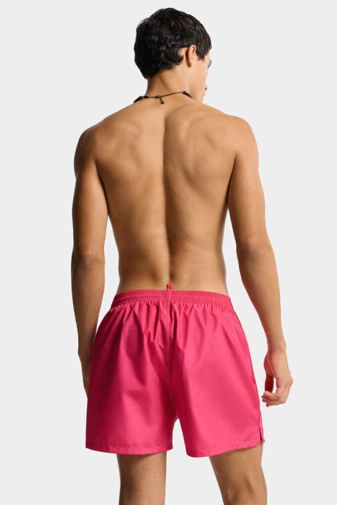 Boxer de bain mi-long avec logo Dsquared2