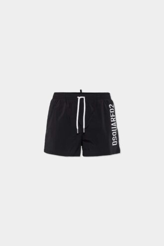 Boxer de bain mi-long Dsquared2 avec logo sur le côté