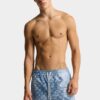 Boxer de bain mi-long à monogramme D2
