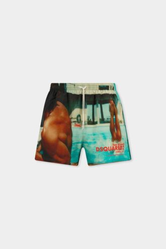 Boxer de bain mi-long Tom Bianchi X D2