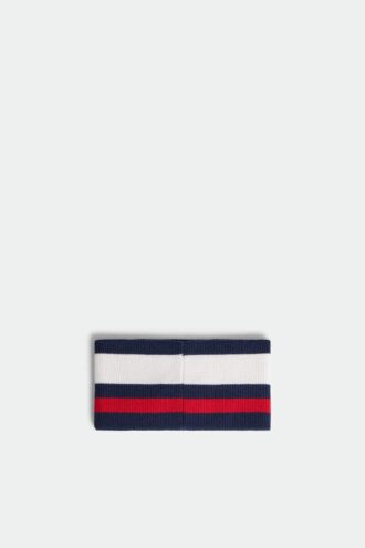 Cache-oreilles tricoté Dsquared2 à feuille d&rsquo;érable