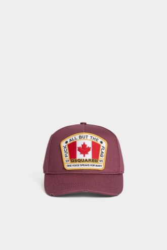 Casquette de baseball drapeau canadien