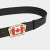 Ceinture avec plaque drapeau canadien Ceinture avec plaque drapeau canadien