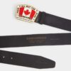 Ceinture avec plaque drapeau canadien Ceinture avec plaque drapeau canadien
