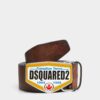 Ceinture avec plaque logo Dsquared2