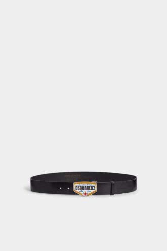 Ceinture avec plaque logo Dsquared2