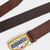 Ceinture avec plaque logo Dsquared2