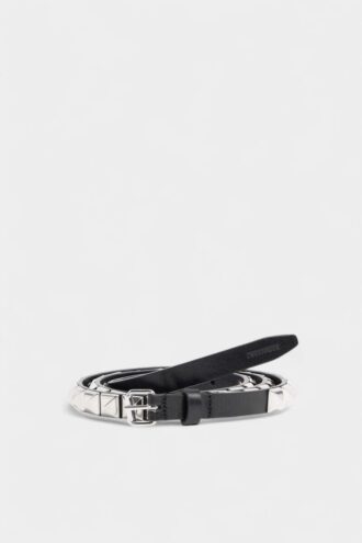 Ceinture à boucle cloutée