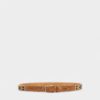 Ceinture à boucle tressée et perles Ceinture à boucle tressée et perles
