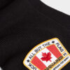 Écharpe tricotée aux couleurs du drapeau canadien Écharpe tricotée aux couleurs du drapeau canadien