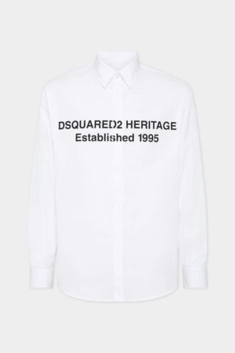 Chemise avec logo Heritage imprimé