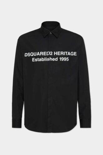 Chemise avec logo Heritage imprimé