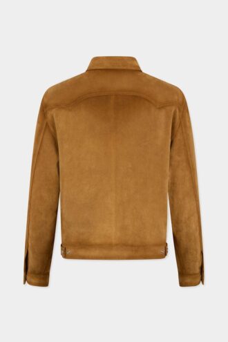 Chemise carrée en daim