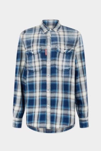 Chemise à carreaux