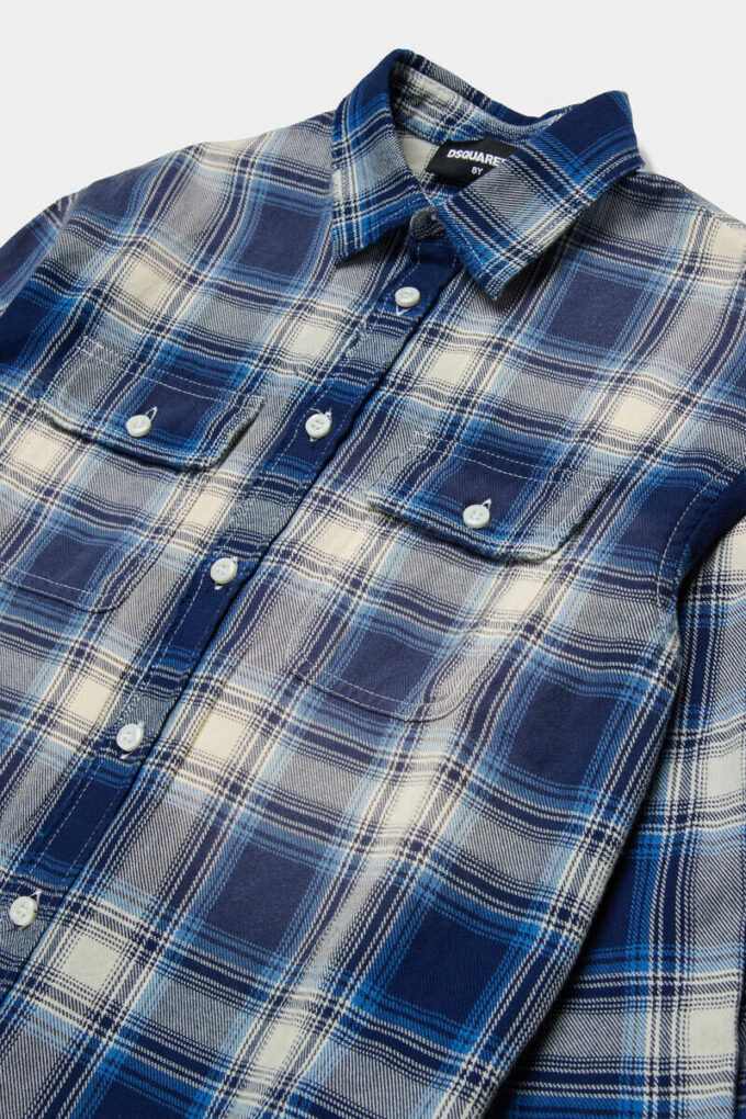 Chemise à carreaux D2Kids Junior
