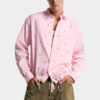 Chemise à cordon brodée Chemise à cordon brodée