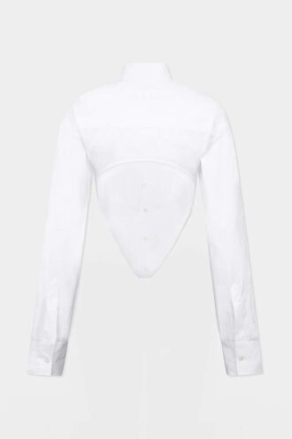 Chemise à découpe profonde