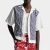 Chemise de bowling froissée Chemise de bowling froissée
