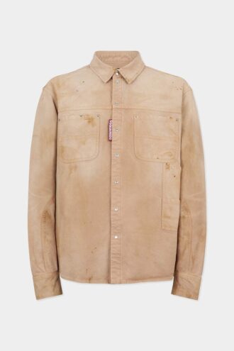 Chemise de charpentier teinte en pièce