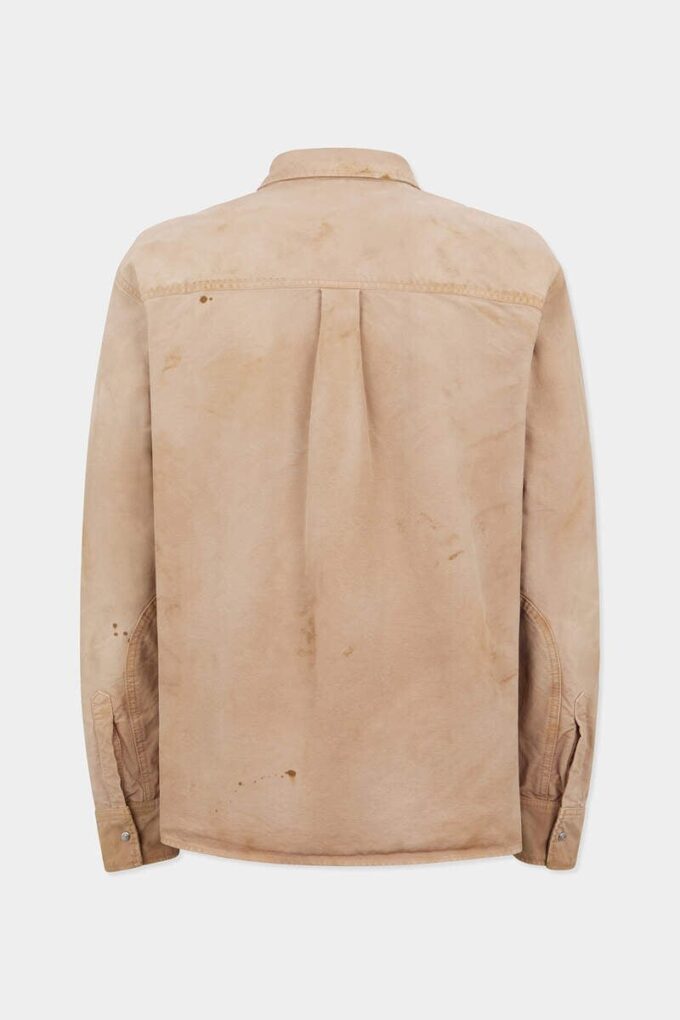 Chemise de charpentier teinte en pièce Chemise de charpentier teinte en pièce